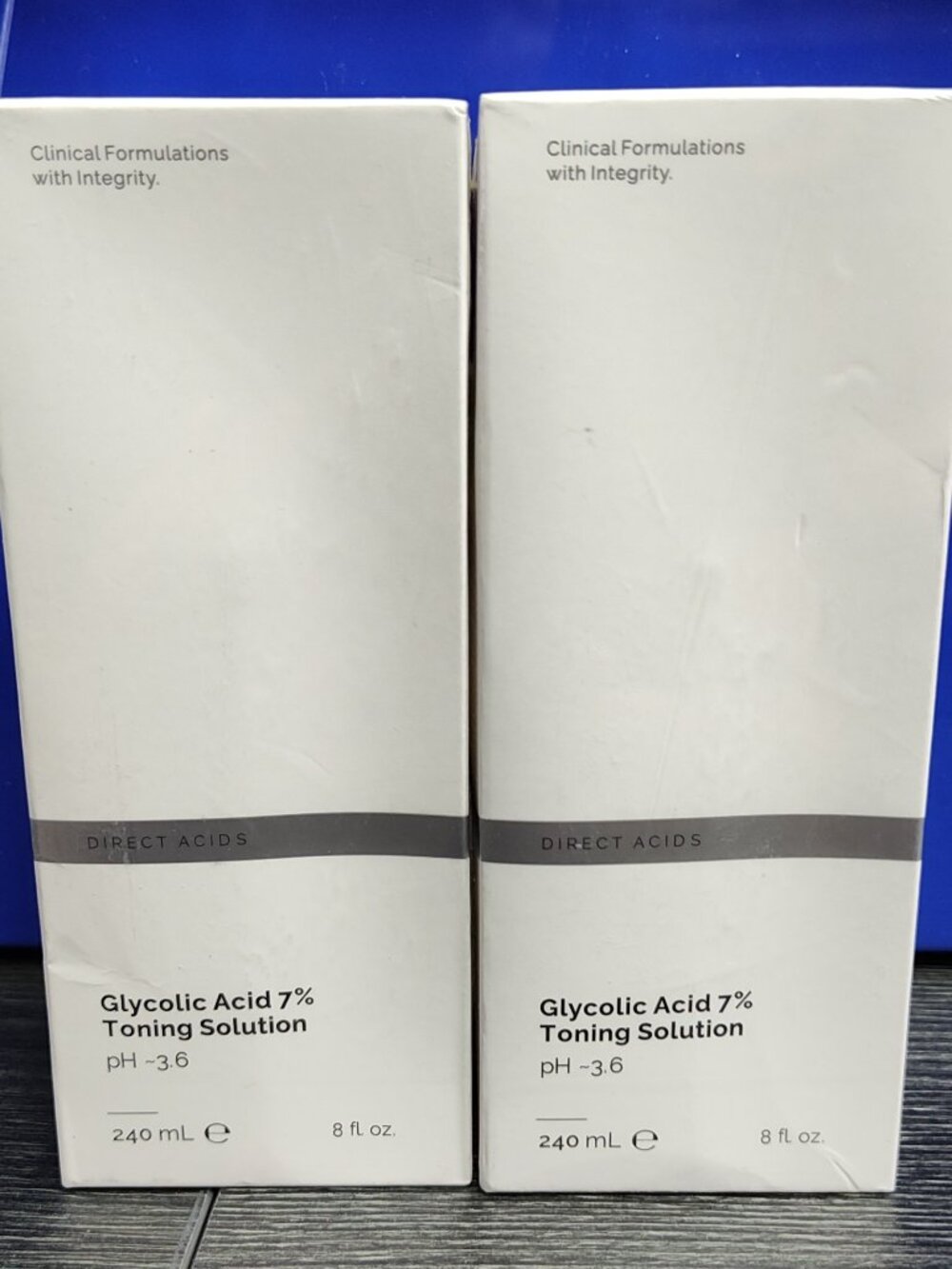 O. (Ordinary) Glycolic Acid 7% Exfoliating, Brightening, Toner and Smoothing 2pk